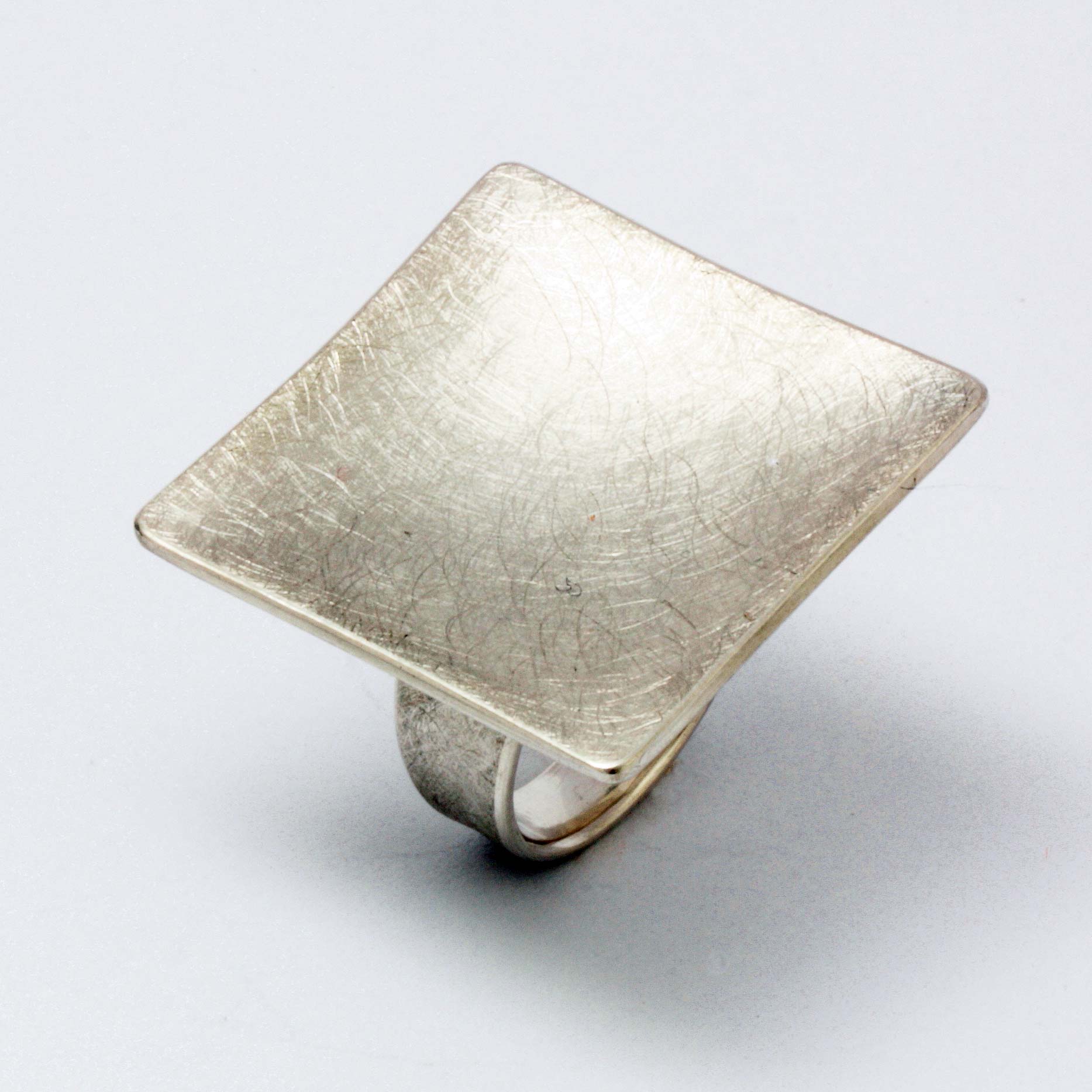 Ring, Silber 925, Quadrat 30 von Christian Heinze